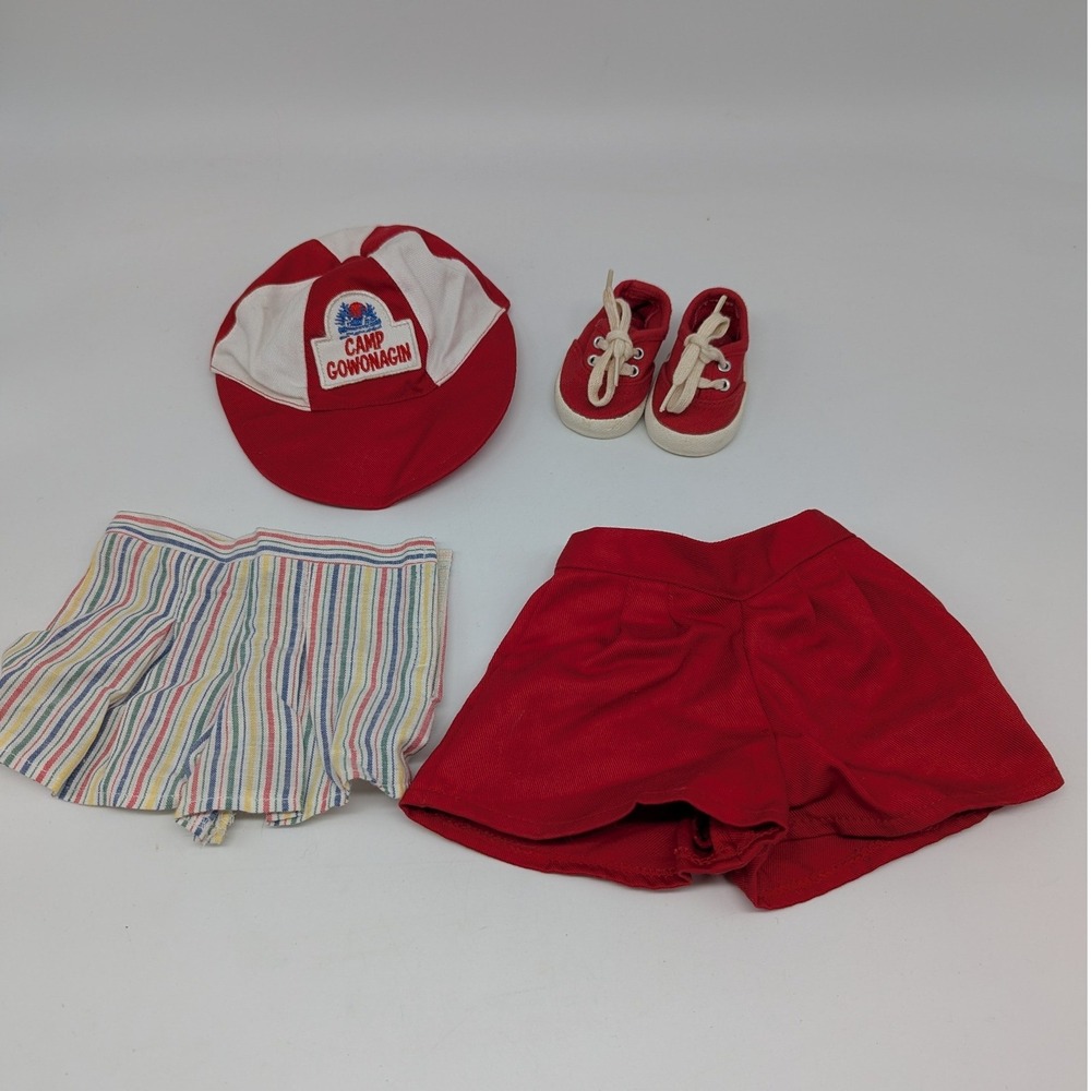 Pleasant Company American Girl Doll Molly Camp Gowonagin Outfit Hat Shoes Shorts